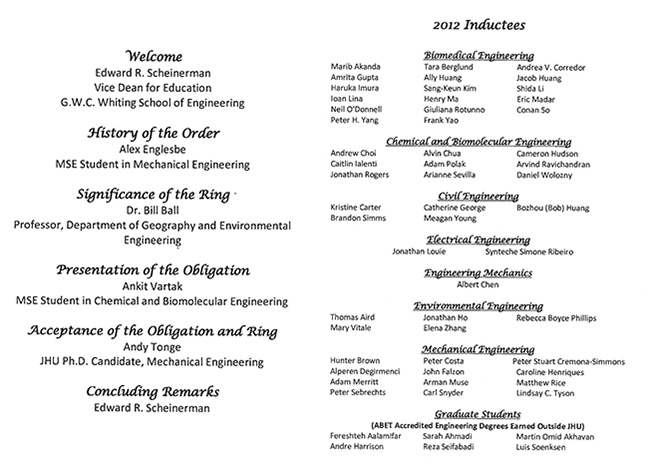 2012 Inductees