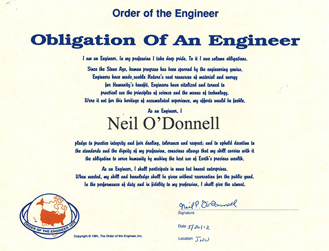 Order of Engineer